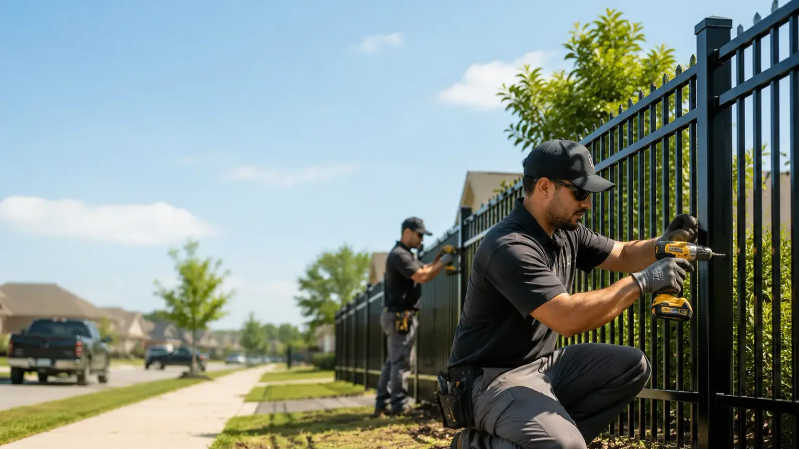 Metal Fence Installation in Alexander, AR